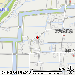 福岡県柳川市大和町明野500周辺の地図