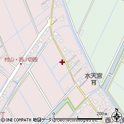 福岡県柳川市大浜町689周辺の地図