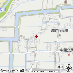 福岡県柳川市大和町明野591周辺の地図