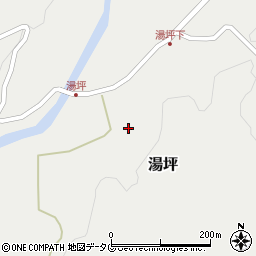 大分県玖珠郡九重町湯坪222周辺の地図