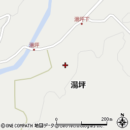 大分県玖珠郡九重町湯坪226周辺の地図