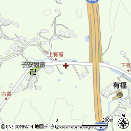 長崎県佐世保市有福町820周辺の地図