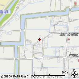 福岡県柳川市大和町明野504-2周辺の地図