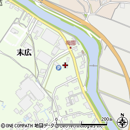 富士甚醤油株式会社　本社周辺の地図