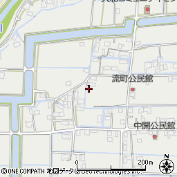 福岡県柳川市大和町明野596周辺の地図