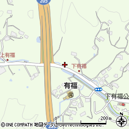長崎県佐世保市有福町1422周辺の地図