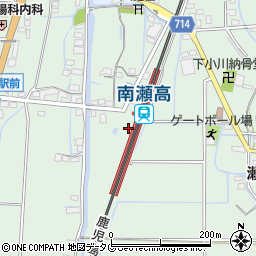 福岡県みやま市瀬高町太神1111周辺の地図