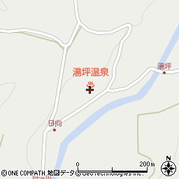 大分県玖珠郡九重町湯坪1024周辺の地図