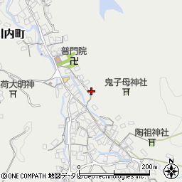泰山窯周辺の地図