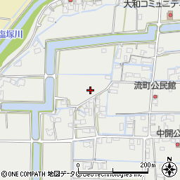 福岡県柳川市大和町明野504周辺の地図