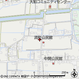福岡県柳川市大和町明野607周辺の地図