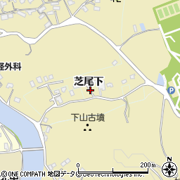 大分県臼杵市諏訪芝尾下周辺の地図