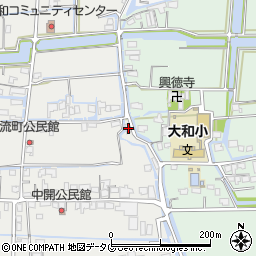 福岡県柳川市大和町明野630周辺の地図