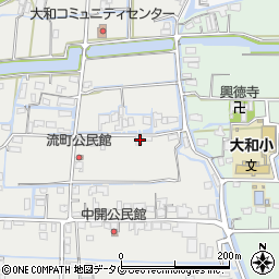 福岡県柳川市大和町明野623周辺の地図