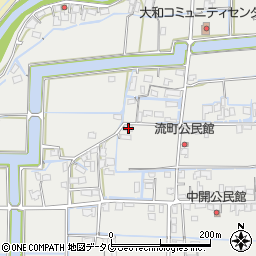 福岡県柳川市大和町明野597周辺の地図