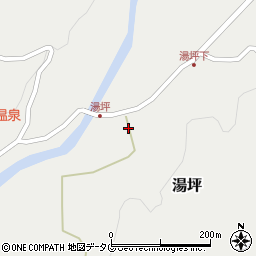 大分県玖珠郡九重町湯坪261周辺の地図