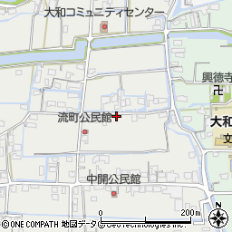 福岡県柳川市大和町明野620周辺の地図