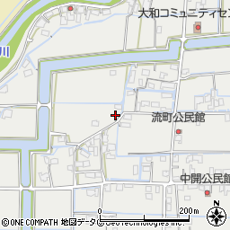 福岡県柳川市大和町明野501周辺の地図