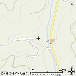 福岡県八女市立花町白木5225周辺の地図