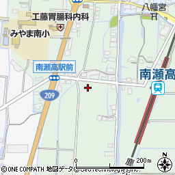 福岡県みやま市瀬高町太神1232周辺の地図