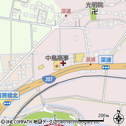 慶州園周辺の地図