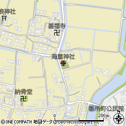 海童神社周辺の地図