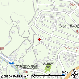 長崎県佐世保市有福町4172周辺の地図