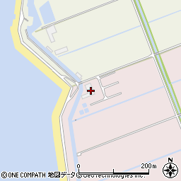 福岡県柳川市大浜町2354周辺の地図