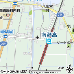 福岡県みやま市瀬高町太神1216周辺の地図