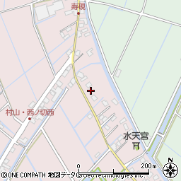 福岡県柳川市大浜町921-1周辺の地図