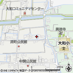 福岡県柳川市大和町明野565周辺の地図