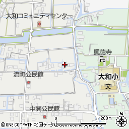 福岡県柳川市大和町明野560周辺の地図