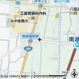 福岡県みやま市瀬高町太神1859周辺の地図