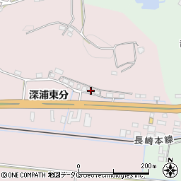 佐賀県杵島郡白石町深浦2461周辺の地図