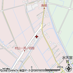 福岡県柳川市大浜町940周辺の地図
