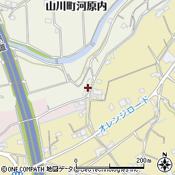 福岡県みやま市山川町河原内1260周辺の地図