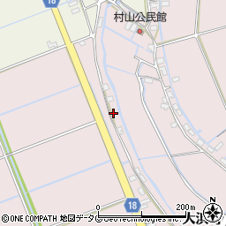 福岡県柳川市大浜町1774周辺の地図