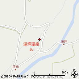 大分県玖珠郡九重町湯坪1043周辺の地図