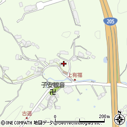 長崎県佐世保市有福町1345周辺の地図