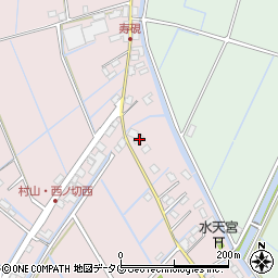 福岡県柳川市大浜町695-3周辺の地図