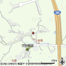 長崎県佐世保市有福町1346周辺の地図