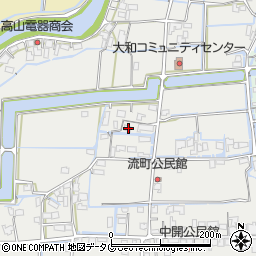 福岡県柳川市大和町明野532周辺の地図