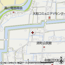 福岡県柳川市大和町明野530周辺の地図