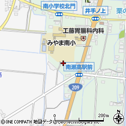 福岡県みやま市瀬高町太神1346周辺の地図