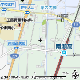 福岡県みやま市瀬高町太神1378周辺の地図