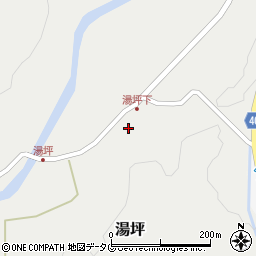 大分県玖珠郡九重町湯坪255周辺の地図