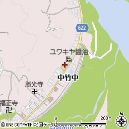 大分県大分市竹中3333周辺の地図