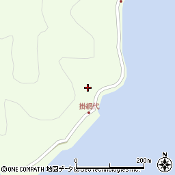 愛媛県宇和島市津島町北灘2040周辺の地図