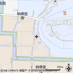 福岡県柳川市大和町六合1869周辺の地図
