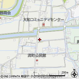 福岡県柳川市大和町明野539周辺の地図